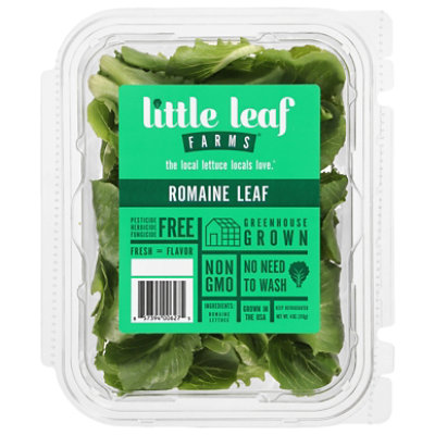 Little Leaf Romaine Clamshell 4oz - 4 OZ - Image 2