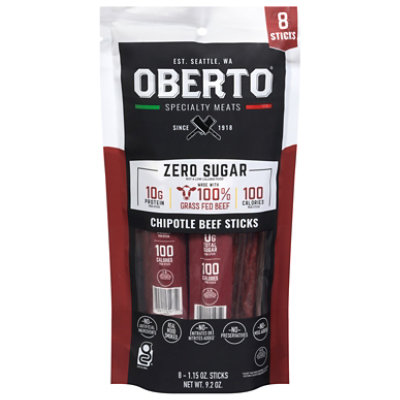 Oberto Chipotle Zero Sugar Stick 8ct - 8 CT - Image 1