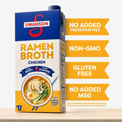 Swanson Broth Ramen Chicken - 32 OZ - Image 2