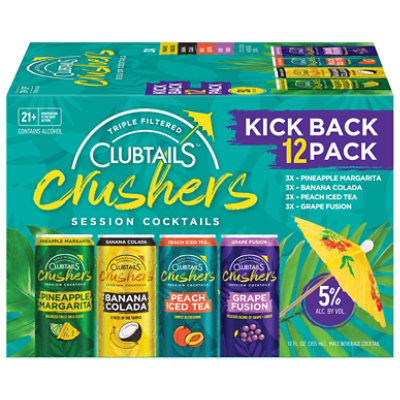 Clubtails Crushers Variety Kick Back Cans - 12-12 FZ - Image 2