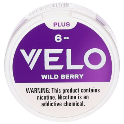 Velo Plus Wild Berry 6mg Pouches - 20 CT - Image 2