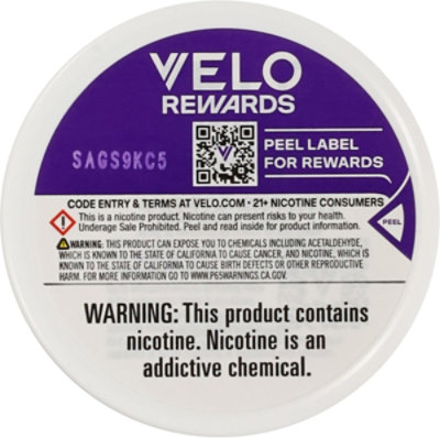 Velo Plus Wild Berry 6mg Pouches - 20 CT - Image 3