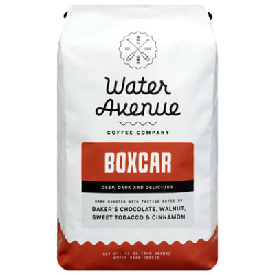 Water Avenue Boxcar Whole Bean - 12 OZ - Image 1