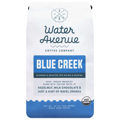 Water Avenue Blue Creek, Whole Bean - 12 OZ - Image 1