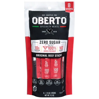Oberto Original Zero Sugar Stick 8ct - 8 CT - Image 1