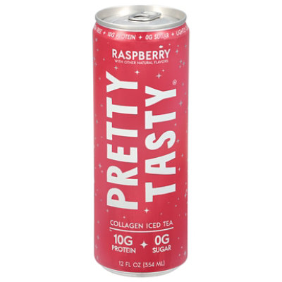 Pretty Tasty Collagen Tea Raspberry Ready To Drink - 12 FZ - Image 2