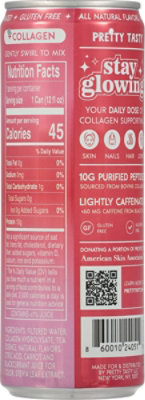 Pretty Tasty Collagen Tea Raspberry Ready To Drink - 12 FZ - Image 5
