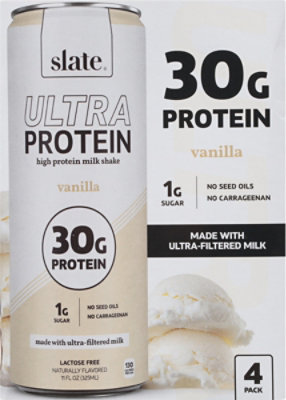 Slate Protein Ultra Vanilla Ready To Drink 4-11 Fz - 4-11 FZ - Image 5