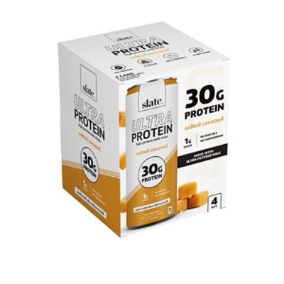 Slate Protein Ultra Caramel Ready To Drink 4-11fz - 4-11 FZ - Image 1