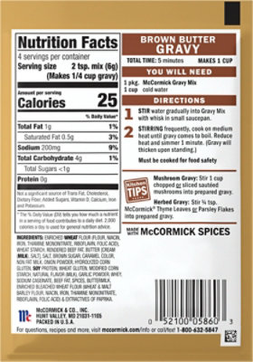 Mccormick Brown Butter Gravy 12 Count .87 Ounce - 12-.87 OZ - Image 5