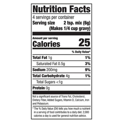 Mccormick Brown Butter Gravy 12 Count .87 Ounce - 12-.87 OZ - Image 3