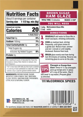 Mccormick Brown Sugar Glazed Ham 12 Count 1.75 Ounce - 12-1.75 OZ - Image 5