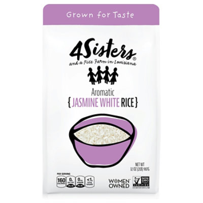 4 Sisters - Rice Extra Large Jasmine 2 lb (Pack of 6) - Image 1