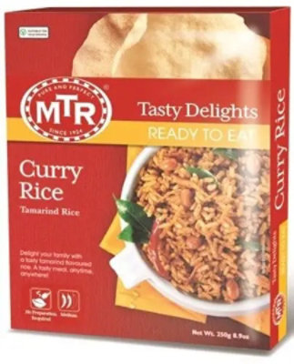 MTR Curry Rice / Tamarind Rice (Ready-to-Eat) - Image 1