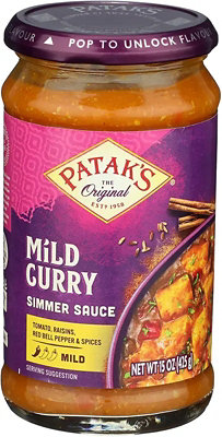 Patak's Mild Curry Simmer Sauce - Image 1