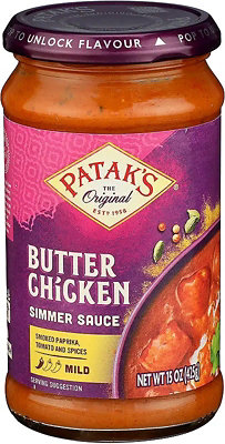 Patak's Butter Chicken Simmer Sauce (Mild) - Image 1