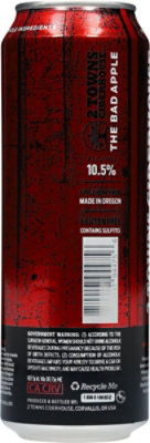 2 Towns Cider Bad Apple Imperial Cider Single - 1 - 19.2 Fl. Oz. In Cans - 19.2 FZ - Image 3