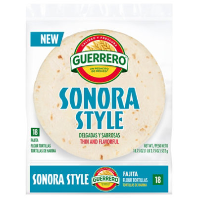 Guerrero Sonora Style Flour Tortillas - 18 CT - Image 2
