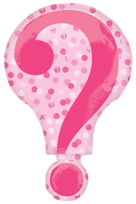 Balloon Shape Gender Reveal Pink - EA - Image 1