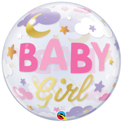 Gender Reveal Balloon Bubble Pink - EA - Image 1