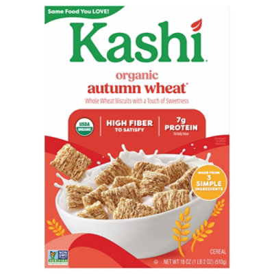Kashi Organic Cereal Autumn Wheat - 18 OZ - Image 4