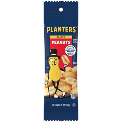 Planters Peanuts Salted 2.5oz - 2.5 OZ - Image 1