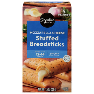 Signature Select Breadsticks Mozzarella Cheese Stuffed 11.5 Oz - 11.5 OZ