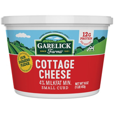 Garelick Farms Cottage Cheese 4% Small Curd , 16 Oz - 16 OZ - Image 2