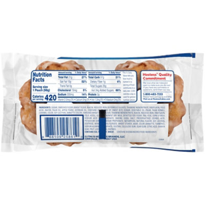 Hostess Apple Cinnamon Fritter Rings Donettes 2 Count - 3.45 OZ - Image 7