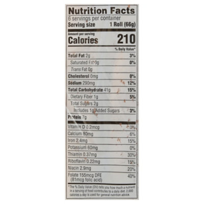 Signature Select Rolls Italian 6 Pk - 14 OZ - Image 3