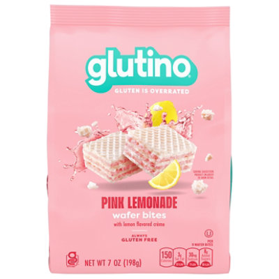 Glutino Bites Pink Lemonade 7oz - 7 OZ - Image 1