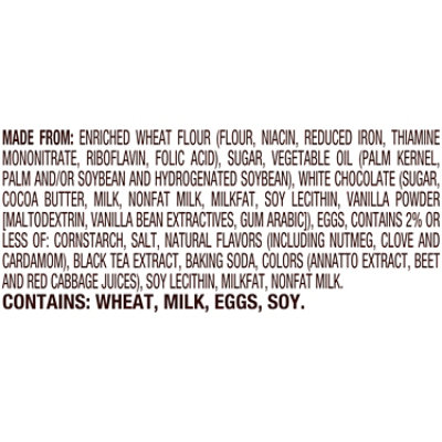 Pep Farm Milano White Chocolate Chai Tea 5.6oz - 5.6 OZ - Image 3