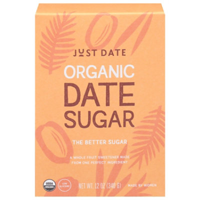 Just Date Date Sugar Organic - 12 OZ - Image 3