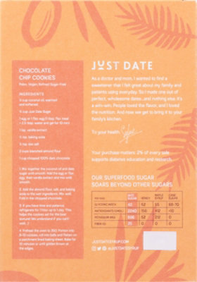 Just Date Date Sugar Organic - 12 OZ - Image 6