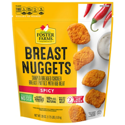Foster Farms Chicken Breast Nugget Spicy - 28 OZ - Image 3