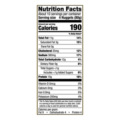 Foster Farms Chicken Breast Nugget Spicy - 28 OZ - Image 4