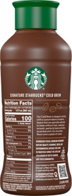 Starbucks Chocolate Cream Cold Brew 40 Fz - 40 FZ - Image 2