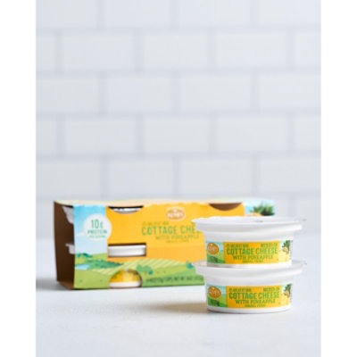 Kemps 4% Cottage Cheese With Pineapple 4 Pack, 4-4 Oz - 4-4 OZ - Image 3