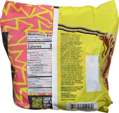 Snapdragon Noodles Saucy Cheezy Umami 4pk - 16.9 OZ - Image 5