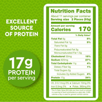 Just Bare Lightly Breaded Chicken Breast Strips 36 Oz - 36 OZ - Image 3