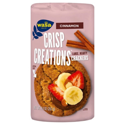 Wasa Crisp Creations Cinnamon 9.4oz - 9.4 OZ - Image 2