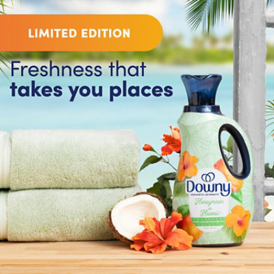 Downy Liquid Fabric Softener Limited Edition Romantic Getaways Honeymoon In Hawaii 38 Oz - 38 FZ - Image 2