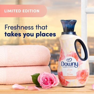 Downy Liquid Fabric Softener, Limited Edition, Romantic Getaways Love In Paris - 38 Oz - 38 FZ - Image 2