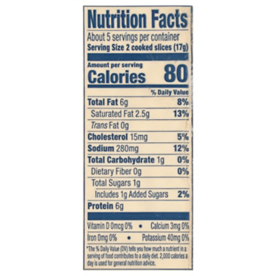 Coleman Hickory Smoked Uncured Bacon 12 Oz - 12 OZ - Image 3