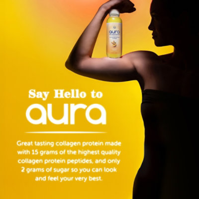 Aura Collagen Protein Pineapple Ginger - 10 Oz - Image 5