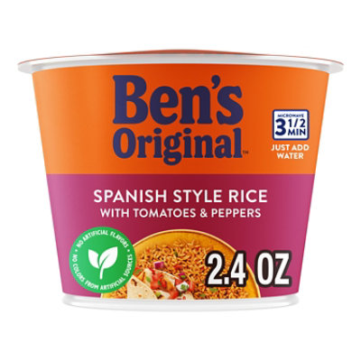 Ben's Original Spanish Style Rice Single Serve Cup - 2.4 Oz - Image 2