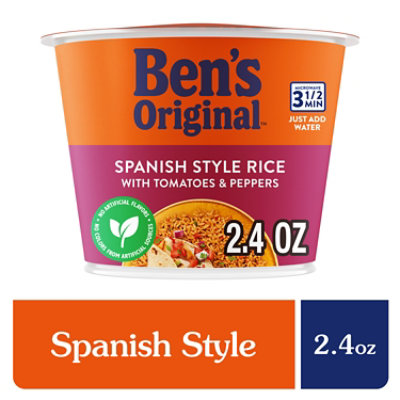 Ben's Original Spanish Style Rice Single Serve Cup - 2.4 Oz - Image 3