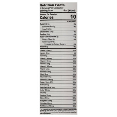 Fruve Super Water Raspberry Lemon - 16 FZ - Image 3