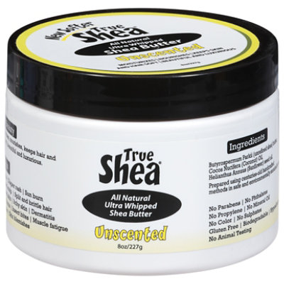 True Shea Unscented Whipped Shea Butter - 8 OZ - Image 2