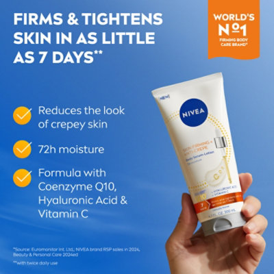 Nivea Nbdy Q10 Serum Ltn Tube - 6.76 FZ - Image 2
